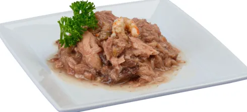 Moonlight Dinner nr 7 Tuńczyk i Krewetki Mokra Karma dla kota op. 80g