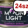Moonlight Dinner nr 10 Tuńczyk, shirasu Mokra Karma dla kota op. 80g Pakiet 24szt.