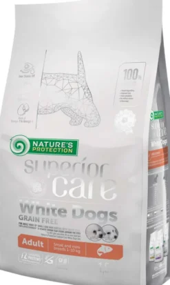 Nature's Protection Superior Care Adult Small Salmon Sucha Karma dla psa op. 1.5kg + Przysmak NP SC Snacks op.75g GRATIS