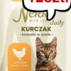 Nekko Daily Adult Hairball z kurczakiem w sosie Mokra Karma dla kota op. 85g Pakiet 12szt.