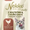 Nekko Daily Adult z wątróbką z kurczaka w sosie Mokra Karma dla kota op. 85g