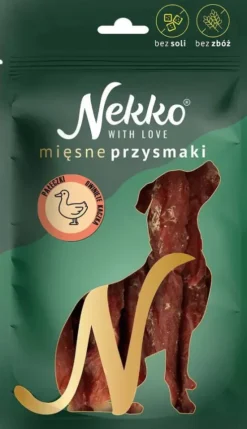 Nekko Przysmak Pałeczki owinięte kaczką dla psa op. 80g