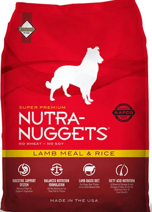 Nutra Nuggets Adult Lamb&Rice Sucha Karma dla psa op. 15kg