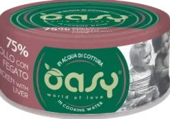 Oasy Adult More Love Chicken with Liver Mokra Karma dla kota op. 70g