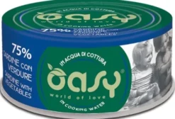 Oasy Adult More Love Sardine with Vegetables Mokra Karma dla kota op. 70g Pakiet 24szt.