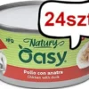 Oasy Adult Natural Chicken with Duck Mokra Karma dla kota op. 85g Pakiet 24szt.