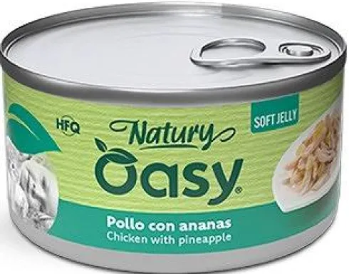 Oasy Adult Natury Chicken with Pineapple Mokra Karma dla kota op. 85g WYPRZEDAŻ