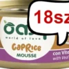 Oasy Caprice Adult Mousse with Veal Mokra Karma dla kota op. 85g Pakiet 18szt.