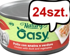 Oasy Natury Adult Chicken with Duck and Vegetables mokra karma dla psa op. 150g Pakiet 24szt.