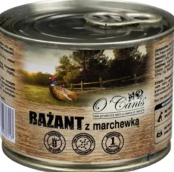 O'Canis Bażant z marchewką Mokra Karma dla psa op. 200g