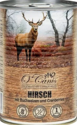 O'Canis Jeleń z kaszą gryczaną Mokra Karma dla psa op. 400g