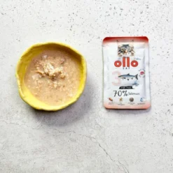Ollo Cat Nr 3 Salmon Mokra Karma dla kota op. 85g Pakiet 12szt.