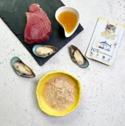 Ollo Cat Nr 6 Tuna&Mussels Mokra Karma dla kota op. 85g Pakiet 12szt.