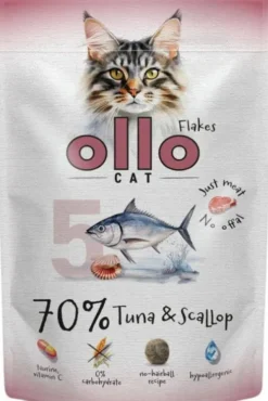 Ollo Cat Nr 5 Tuna&Sallop Mokra Karma dla kota op. 85g