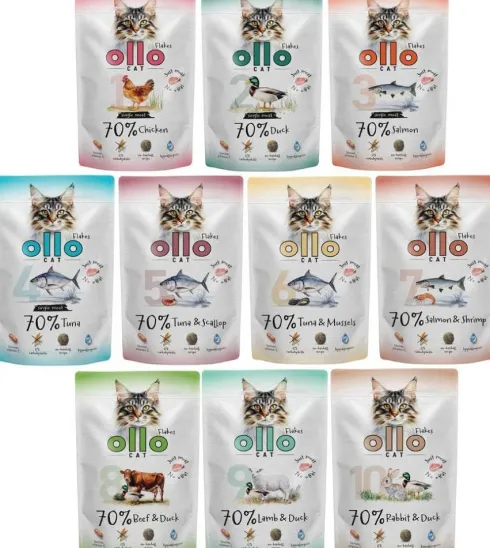 Ollo Cat Pakiet Degustacyjny Mokra Karma dla kota op. 10x85g