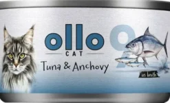 Ollo Cat Tuna&Anchovy Mokra Karma dla kota op.70g