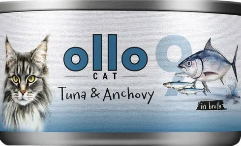 Ollo Cat Tuna&Anchovy Mokra Karma dla kota op.70g