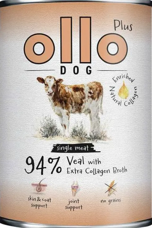 Ollo Plus Kolagen Veal Mokra Karma dla psa op. 400g Pakiet 12szt.