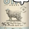 Ollo Puppy Umami Beef&Green Tripe with Duck liver Mokra Karma dla szczeniąt op. 400g Pakiet 8szt.