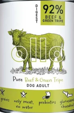Ollo Pure Beef&Green Tripe Mokra Karma dla psa op. 400g