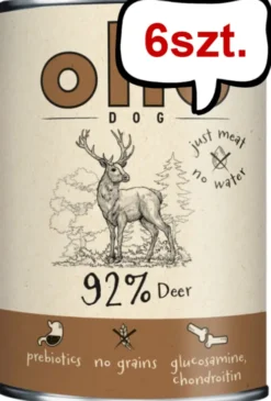 Ollo Pure Deer Mokra Karma dla psa op. 850g Pakiet 6szt.