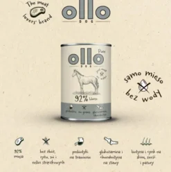 Ollo Pure Horse Mokra Karma dla psa op. 400g