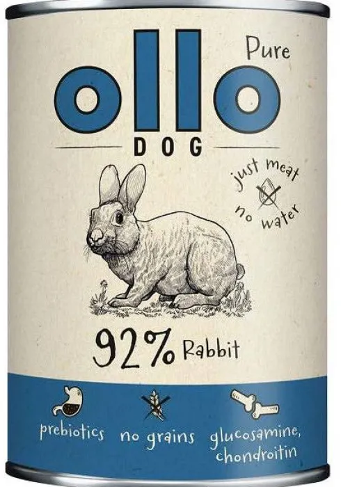 Ollo Pure Rabbit Mokra Karma dla psa op. 400g