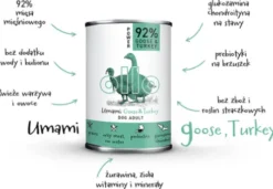 Ollo Umami Goose&Turkey Mokra Karma dla psa op. 400g Pakiet 8szt.