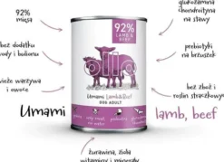 Ollo Umami Lamb&Beef Mokra Karma dla psa op. 400g