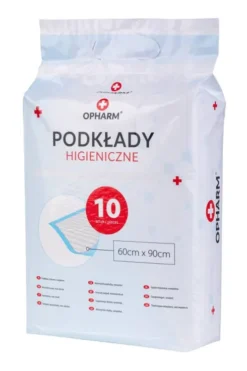 Opharm Podkłady higieniczne - maty absorbujące dla psa rozm. 60x90cm op. 10szt.