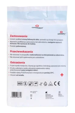 Opharm Podkłady higieniczne - maty absorbujące dla psa rozm. 60x90cm op. 10szt.
