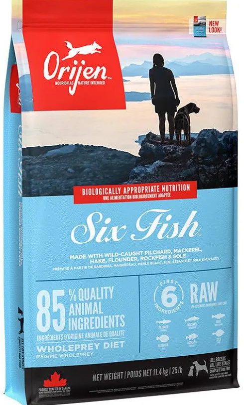 Orijen Six Fish Sucha Karma dla psa op. 11.4kg