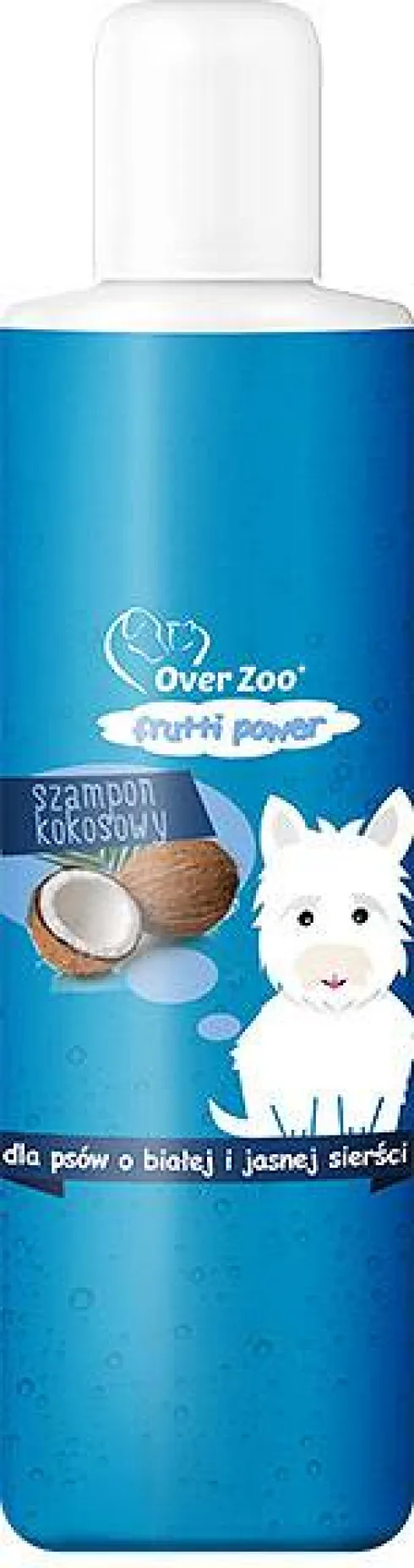 Over Zoo Frutti Power Szampon do białej sierści - kokos poj. 200ml