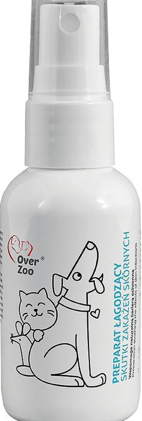 Over Zoo Preparat łagodzący skutki zakażeń skórnych dla psa i kota poj. 50ml