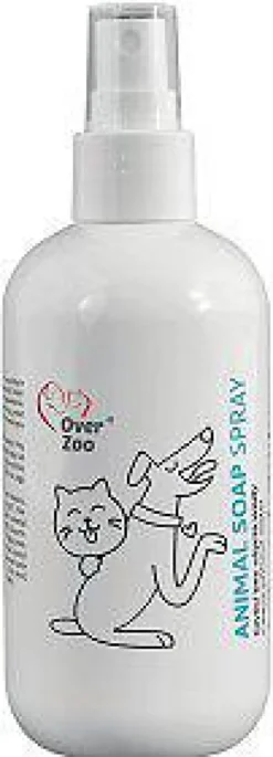Over Zoo Preparat do czyszczenia sierści Animal Soap Spray dla psa i kota poj. 250ml
