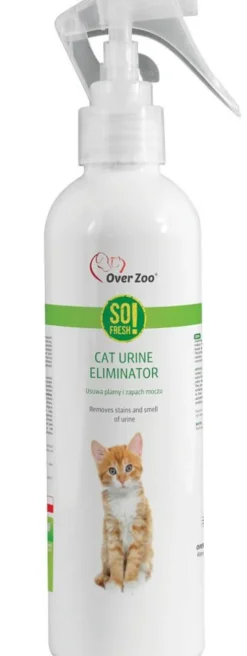 Over Zoo Preparat usuwający plamy i zapach moczu kotów Cat Urine Eliminator poj. 250ml