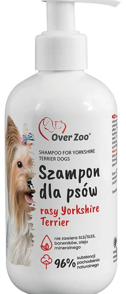 Over Zoo Szampon dla psa rasy Yorkshire Terrier poj. 250ml