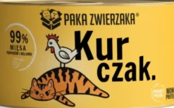 Paka Zwierzaka Kurczak Mokra karma dla kota op. 200g Pakiet 6szt.