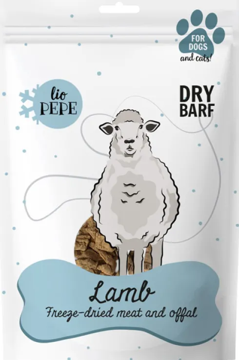 Paka Zwierzaka Lio Pepe Lamb Przysmaki liofilizowane dla psa i kota op. 30g
