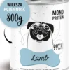 Paka Zwierzaka Pepe Jagnięcina Mokra karma dla psa op. 800g Pakiet 6szt. WYPRZEDAŻ