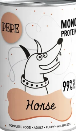 Paka Zwierzaka Pepe Konina Mokra karma dla psa op. 400g