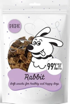 Paka Zwierzaka Przysmak PEPE Mini Chunkies Rabbit dla psa op. 70g