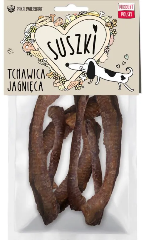 Paka Zwierzaka Przysmak Suszki Tchawica Jagnięca op. 100g
