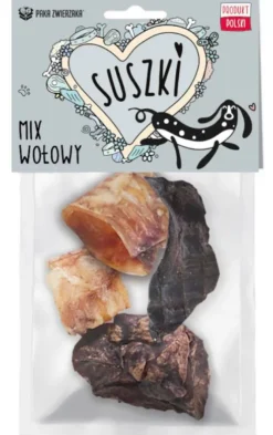 Paka Zwierzaka Przysmak Suszki Mix Wołowy op. 100g