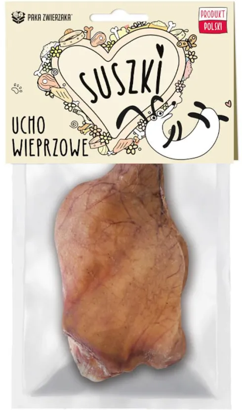 Paka Zwierzaka Przysmak Suszki Ucho wieprzowe op. 1szt.