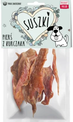 Paka Zwierzaka Przysmak Suszki Pierś z kurczaka op. 100g WYPRZEDAŻ