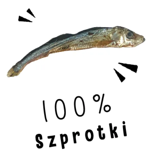 Paka Zwierzaka Przysmak Szprotki dla psa op. 60g