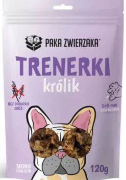 Paka Zwierzaka Przysmak Trenerki Królik dla psa op. 120g