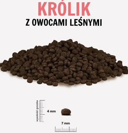 Paka Zwierzaka Seventh Heaven Królik i owoce leśne Sucha karma dla psa op. 3kg