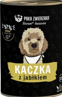 Paka Zwierzaka Seventh Heaven Kaczka z jabłkiem Mokra karma dla psa op. 400g